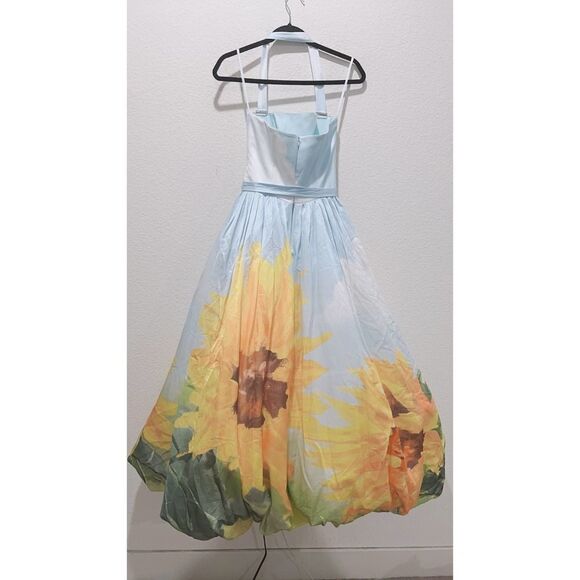 Leo Lin nadia volumous gown in Landscape US2 - Picture 8 of 12